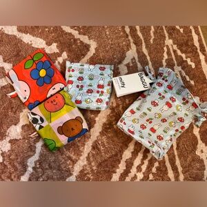 Baggu standard set of 3 Miffy New with tags